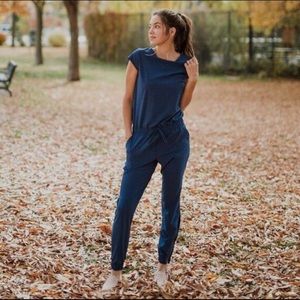 Albion Navy Blue Jumpsuit PXS
